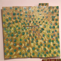 painted cardboard 2006 #6