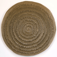 cardboard circle 08 #7