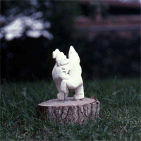 plaster carving 1972