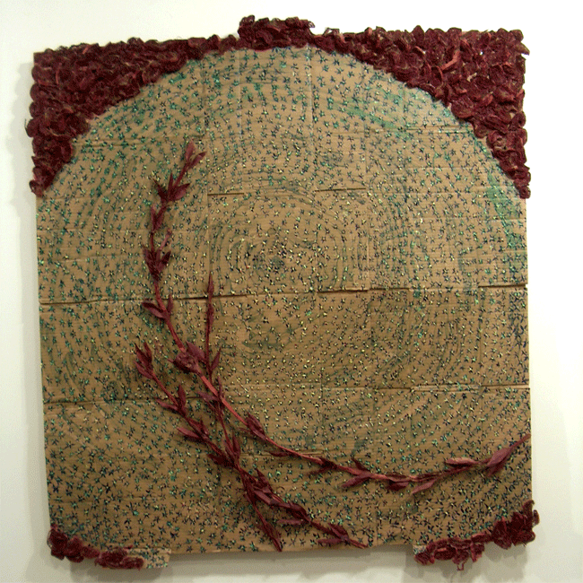 Painted cardboard 2006 #1