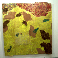 painted cardboard 2006 #2